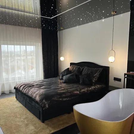 Premium Ze Zlota Wanna W Sypialni Widok Na Morze Dyskretny Taras Z Lozkiem - Baltyckie 18 Sarbinowo