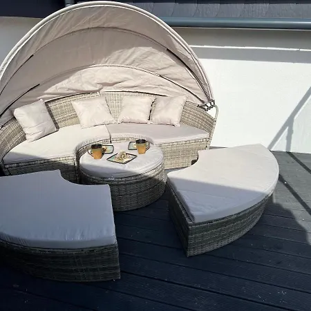 Apartment Premium Ze Zlota Wanna W Sypialni Widok Na Morze Dyskretny Taras Z Lozkiem - Baltyckie 18 Sarbinowo