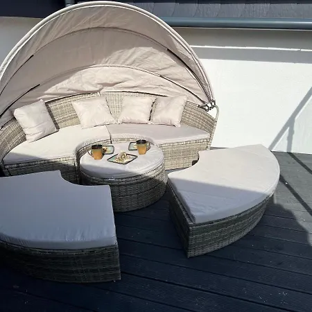 Apartmán Premium Ze Zlota Wanna W Sypialni Widok Na Morze Dyskretny Taras Z Lozkiem - Baltyckie 18 Sarbinowo