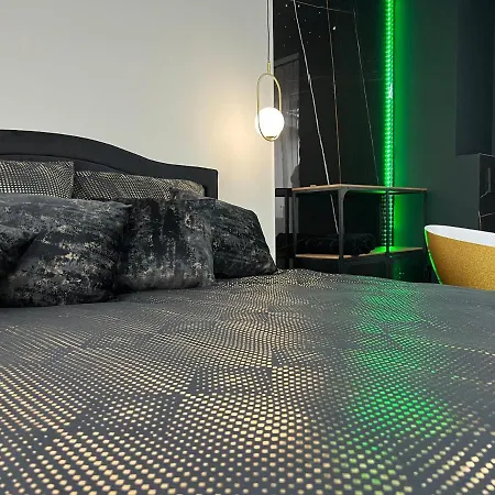 Apartmán Premium Ze Zlota Wanna W Sypialni Widok Na Morze Dyskretny Taras Z Lozkiem - Baltyckie 18 Sarbinowo