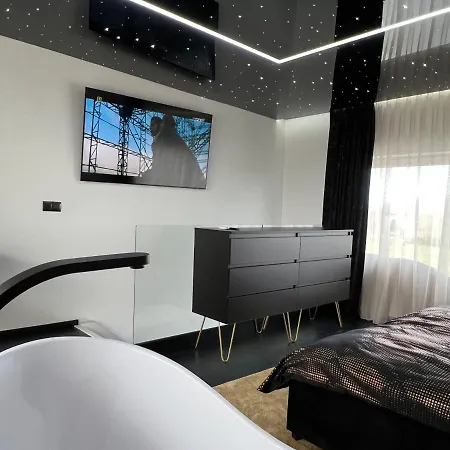 Apartmán Premium Ze Zlota Wanna W Sypialni Widok Na Morze Dyskretny Taras Z Lozkiem - Baltyckie 18